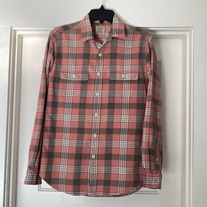 Plaid flannel shirt
